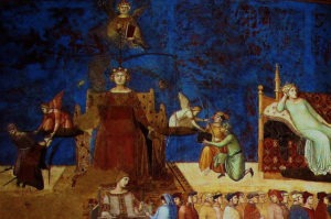 Allégorie et effets du Bon et du Mauvais Gouvernement, Lorenzetti (1338-1339)