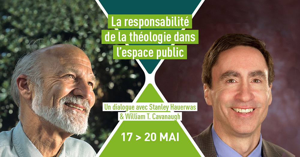 Les théologiens stanley hauerwas et william cavanaugh à paris !