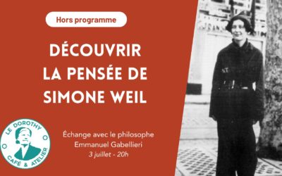 Conférence : Découvrir la pensée de Simone Weil