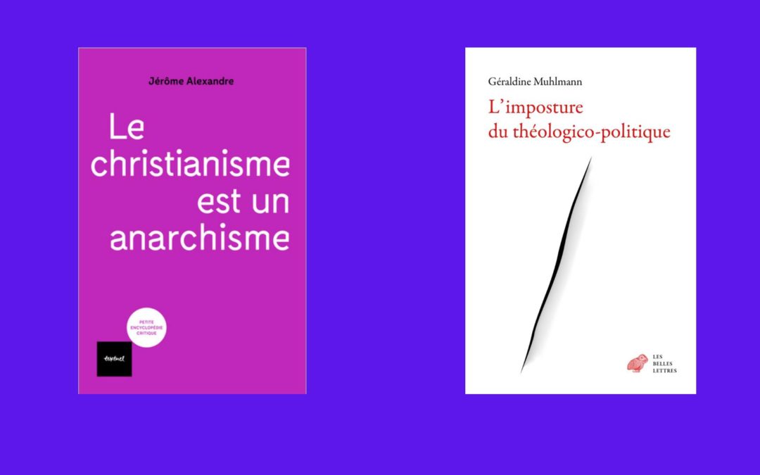 Conférence : le spirituel en politique, piège ou nouveau souffle ? Avec Géraldine Muhlmann et Jérôme Alexandre