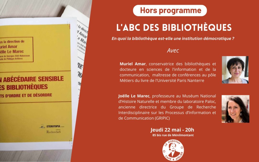 Conférence : la bibliothèque comme institution démocratique