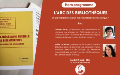 Conférence : la bibliothèque comme institution démocratique