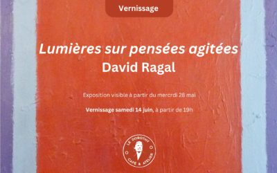 Vernissage : Lumières sur pensées agitées, de David Ragal