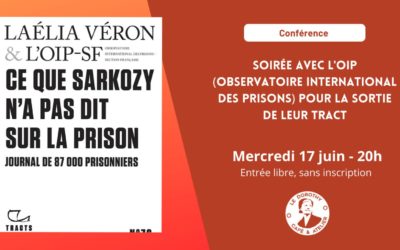 Ce que Sarkozy n’a pas dit sur la prison, avec l’OIP