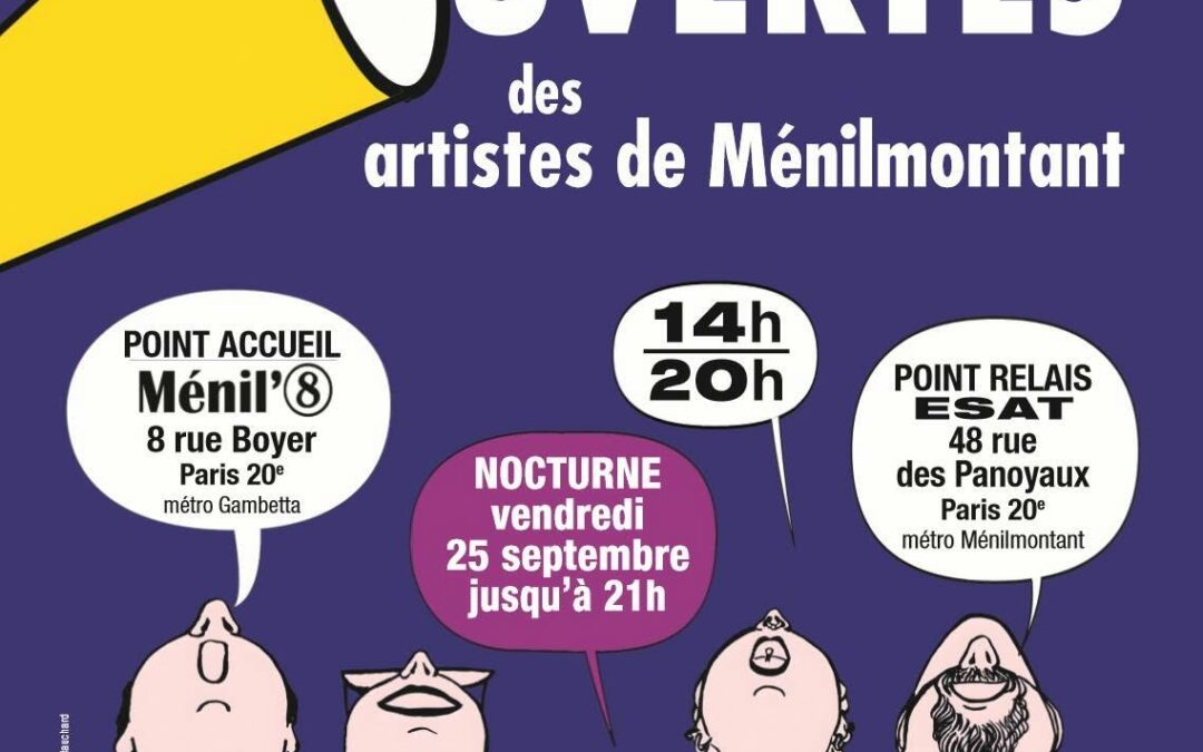 Portes ouvertes des artistes de Ménilmontant